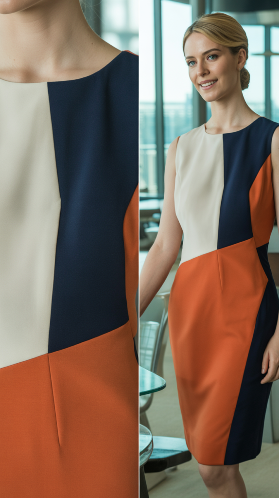 The Color-Block Dress