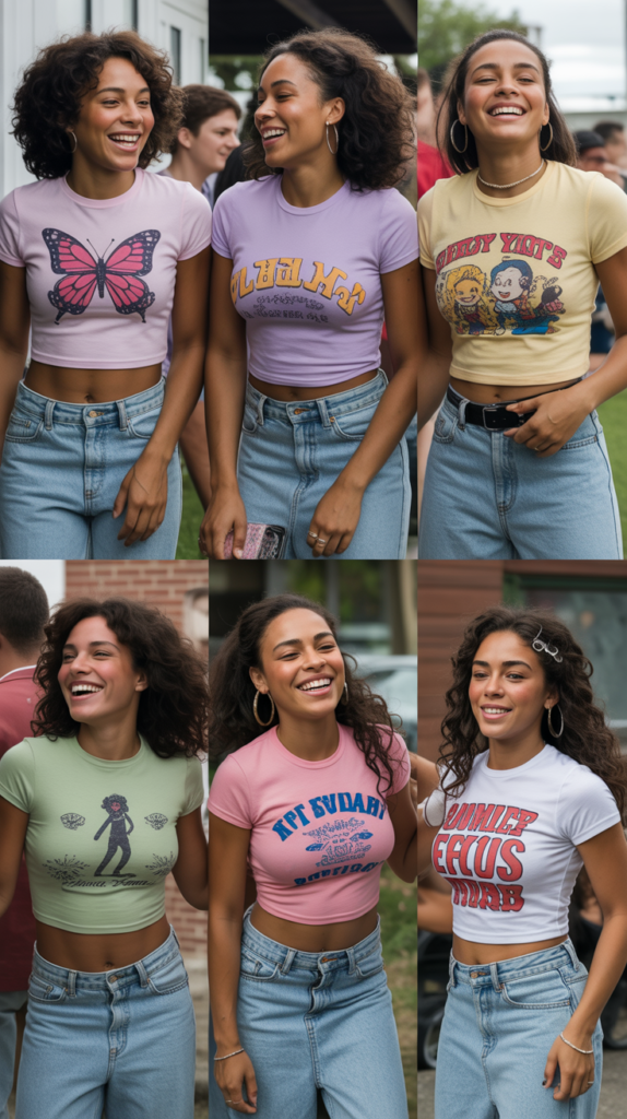  Baby Tees With Graphic Prints