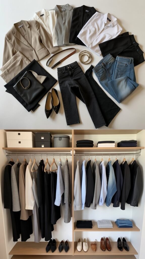 Create a Capsule Within Your Closet