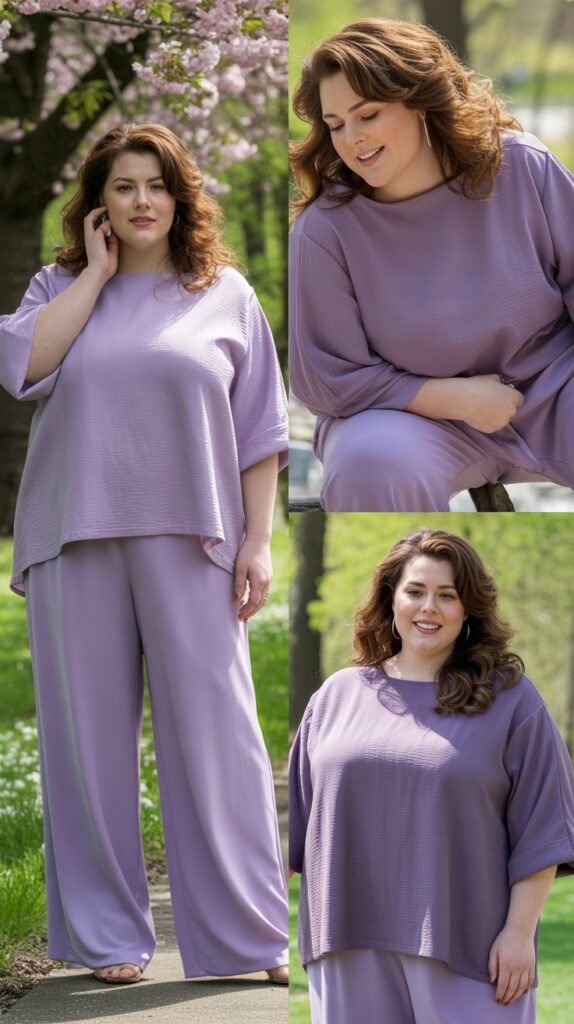 onochromatic Outfit in Pastels