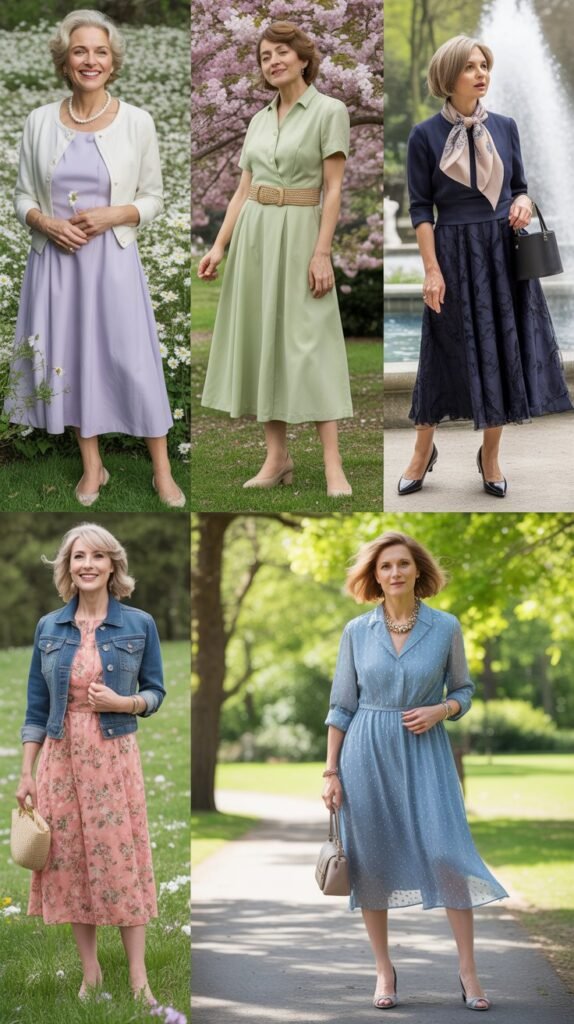 Flowing Midi Dresses