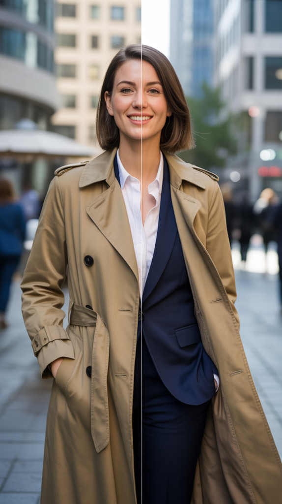 Trench Coat Over Everything