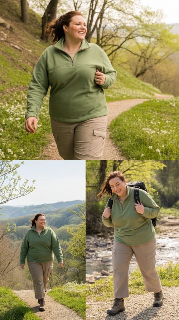  Pullover Fleece with Cargo Pants