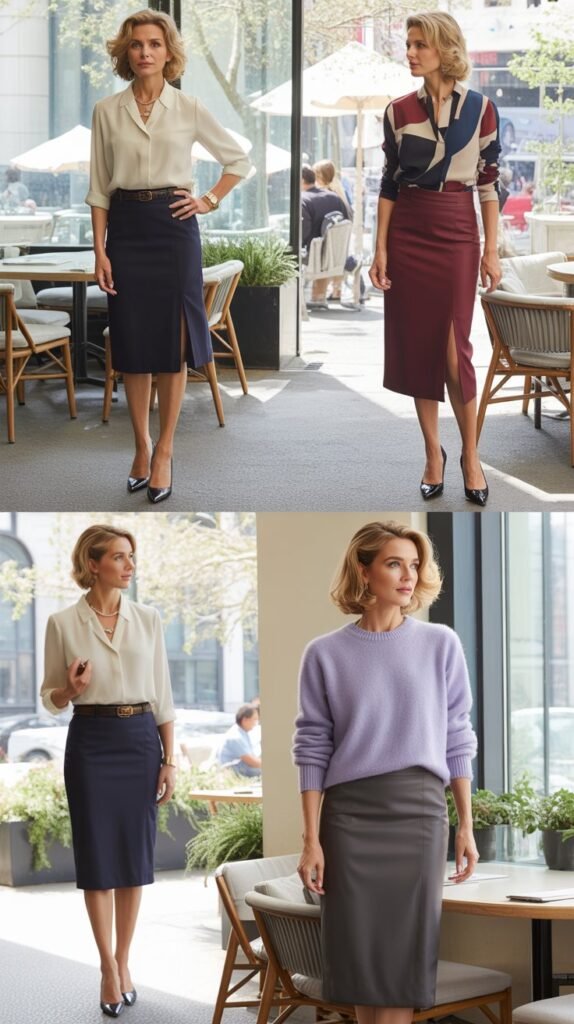 The Modern Pencil Skirt Outfit