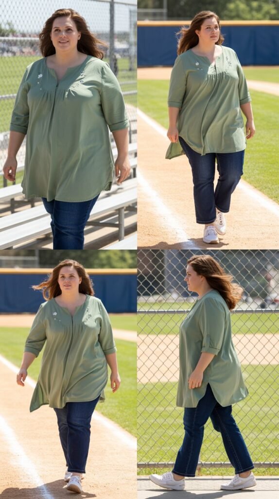 Tunic and Straight Leg Pants