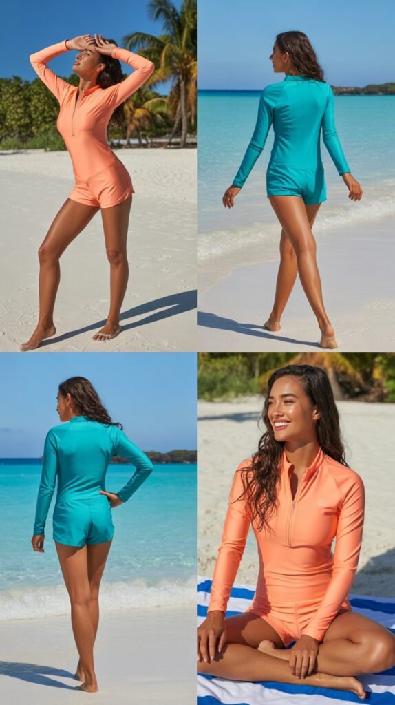 Swim Shirt and Board Shorts Combo