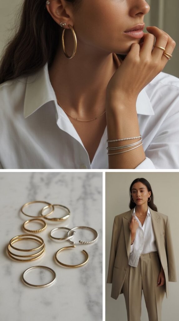 The Simple Gold or Silver Jewelry Uniform