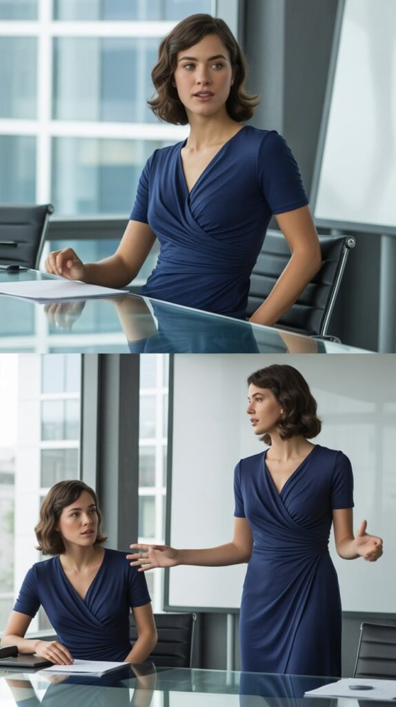  Cotton Blend Suit in Light Neutral Tones