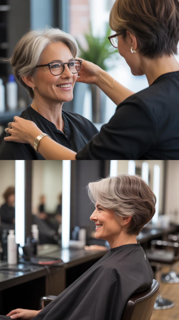 Maintenance and Salon Visits for Short Cuts