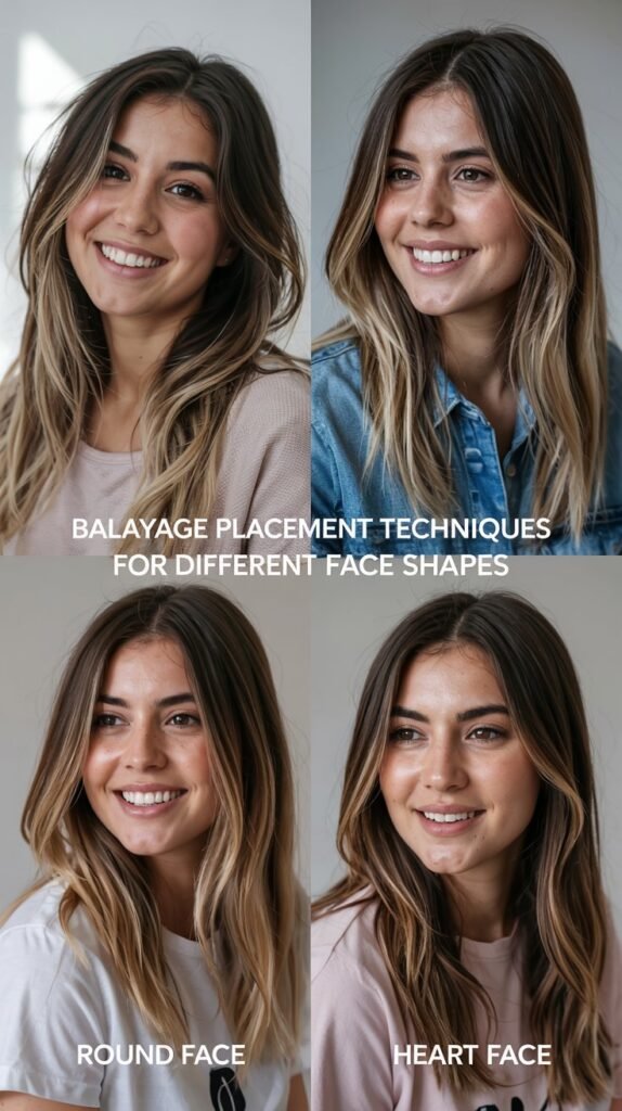  Balayage Placement Techniques for Different Face Shapes