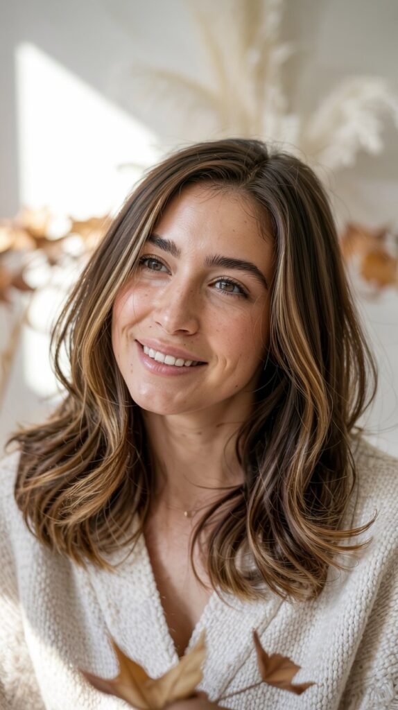 Warm Chestnut With Maple Highlights