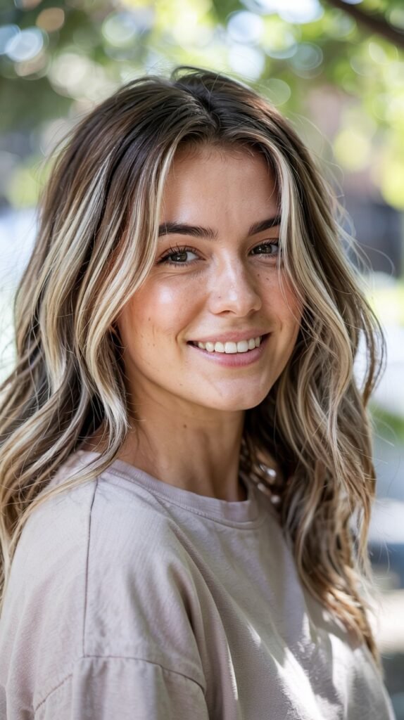 Platinum Blonde Balayage for Bold Statements