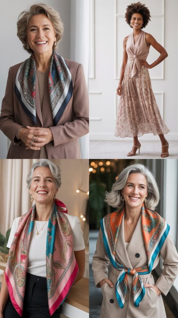  Sophisticated Silk Scarves