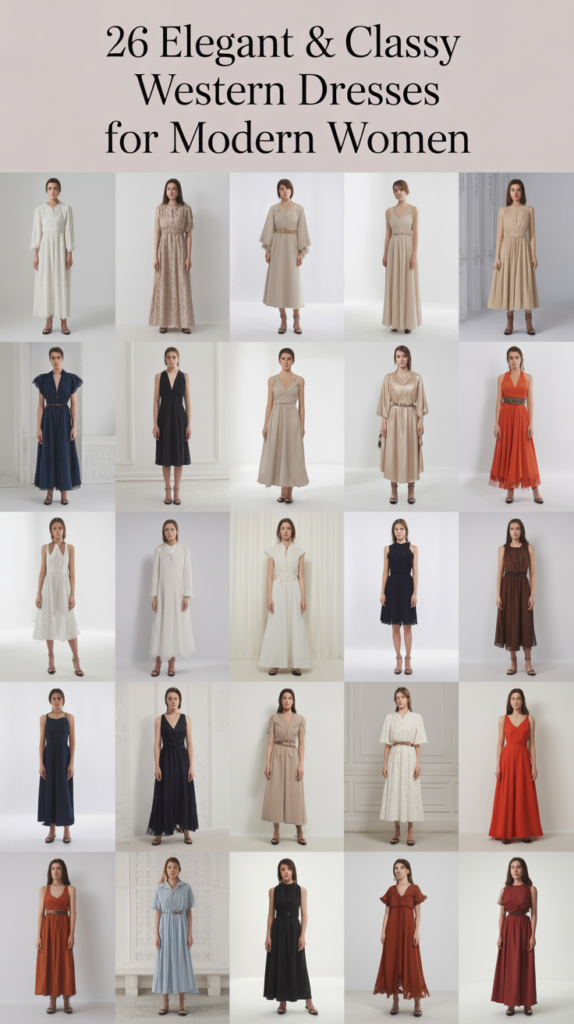 26 Elegant & Classy Western Dresses for Modern Women 26 Elegant & Classy Western Dresses for Modern Women