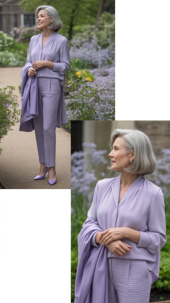 Monochromatic Ensemble in Spring Colors