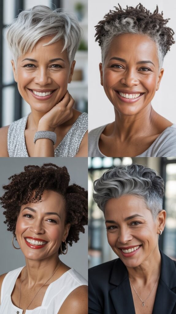 2o Striking Short Haircuts for Black Women Over 50 That Look Stunning