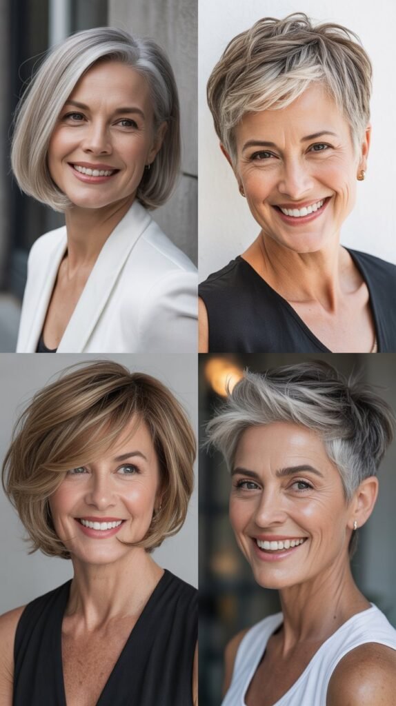 58 Chic Short Haircuts for Women Over 50 That Look Fresh and Modern
