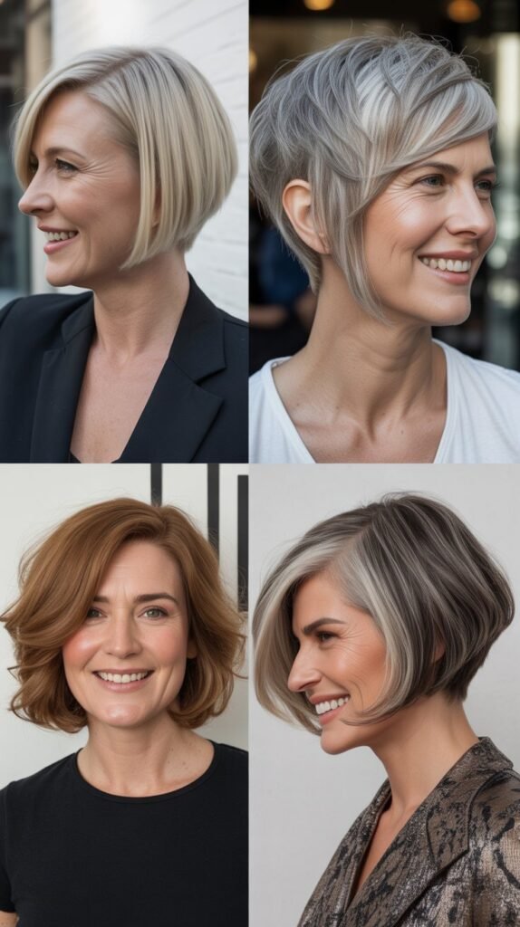 Asymmetrical Undercut Bob