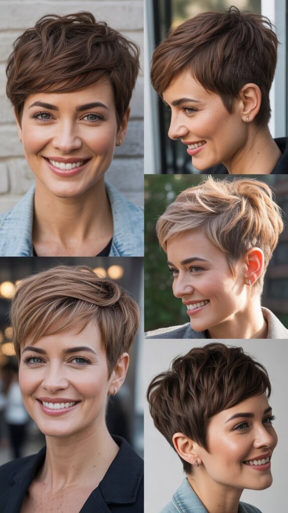 Choppy Pixie With Razored Layers