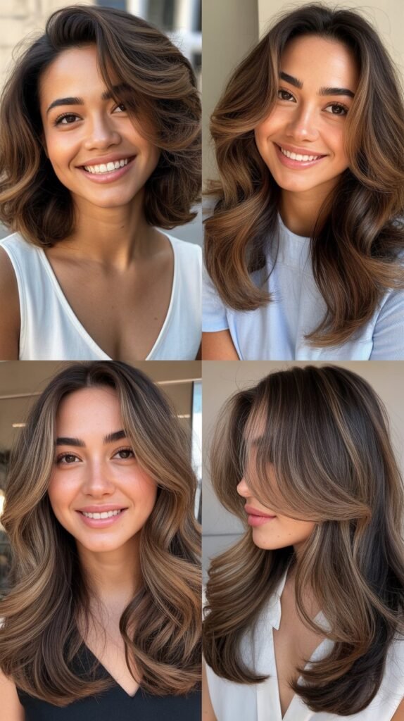 Ash Brown Highlights for Cool Tones