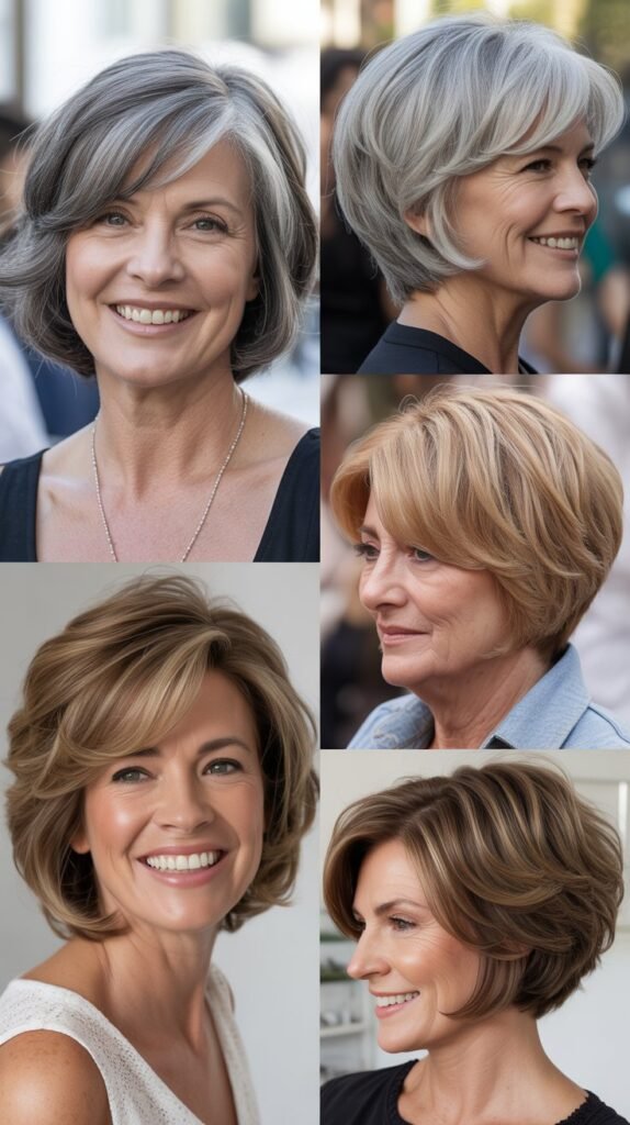  Inverted Bob with Stacked Back