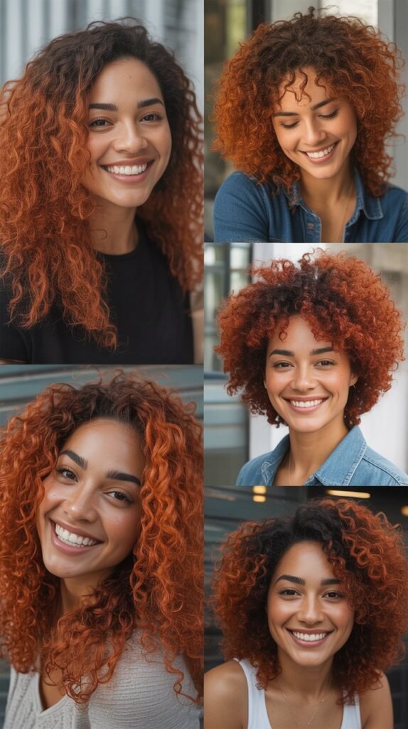 Auburn with Bright Copper Highlights