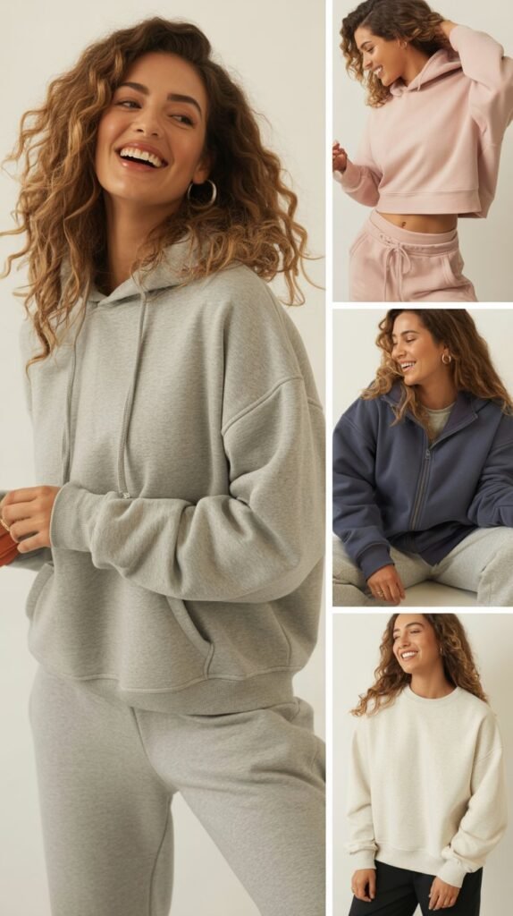 Sporty Sweatshirt for Athleisure Vibes