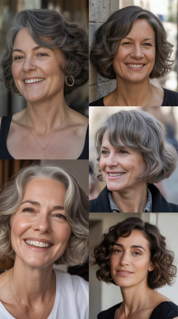 Wavy Bob with Blunt Ends