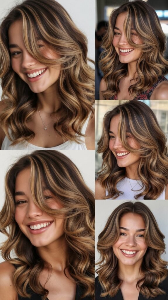 Toffee Highlights for Sweet Warmth