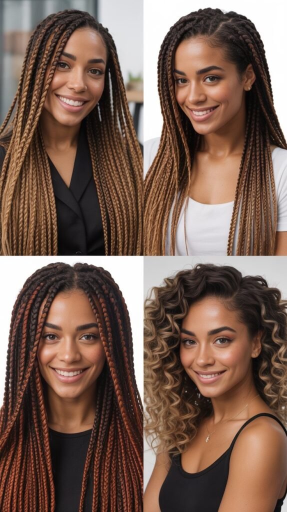  Highlights for Box Braids and Weaves