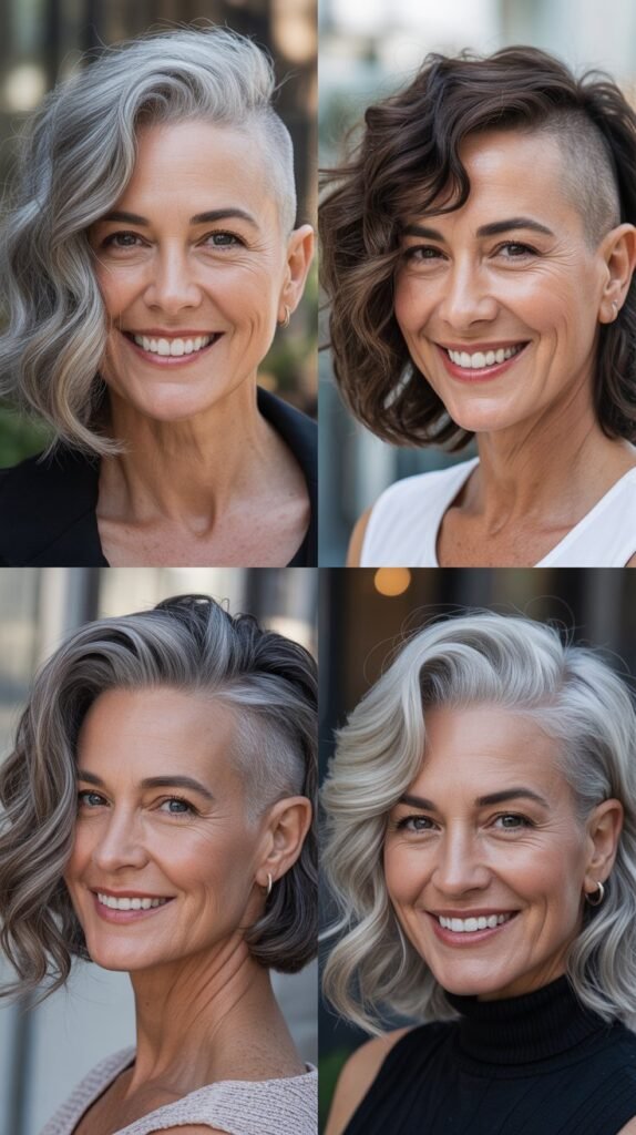 Side-Shaved Asymmetrical Cut