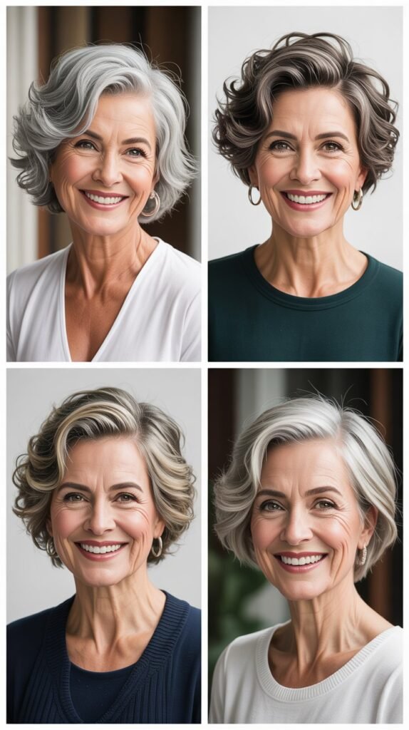 Layered Crown with Smooth Sides