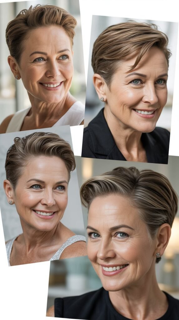 The Slicked-Back Pixie