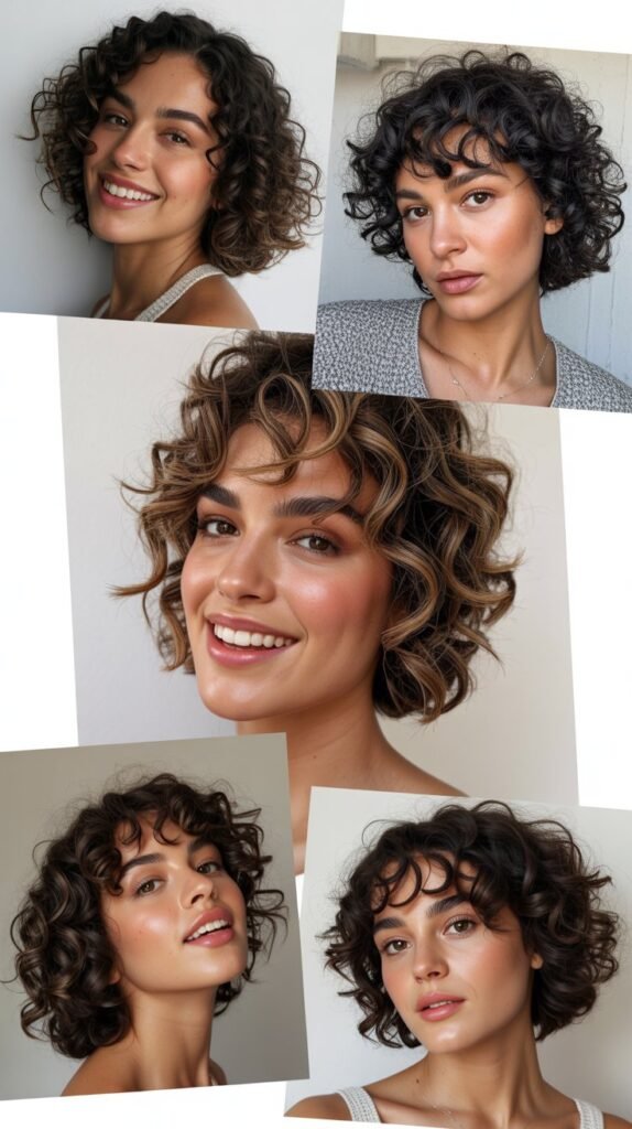  Curly Bob