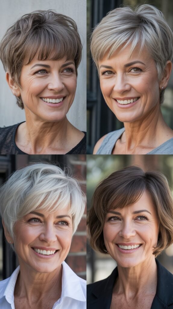 The Micro Fringe with Short Hair