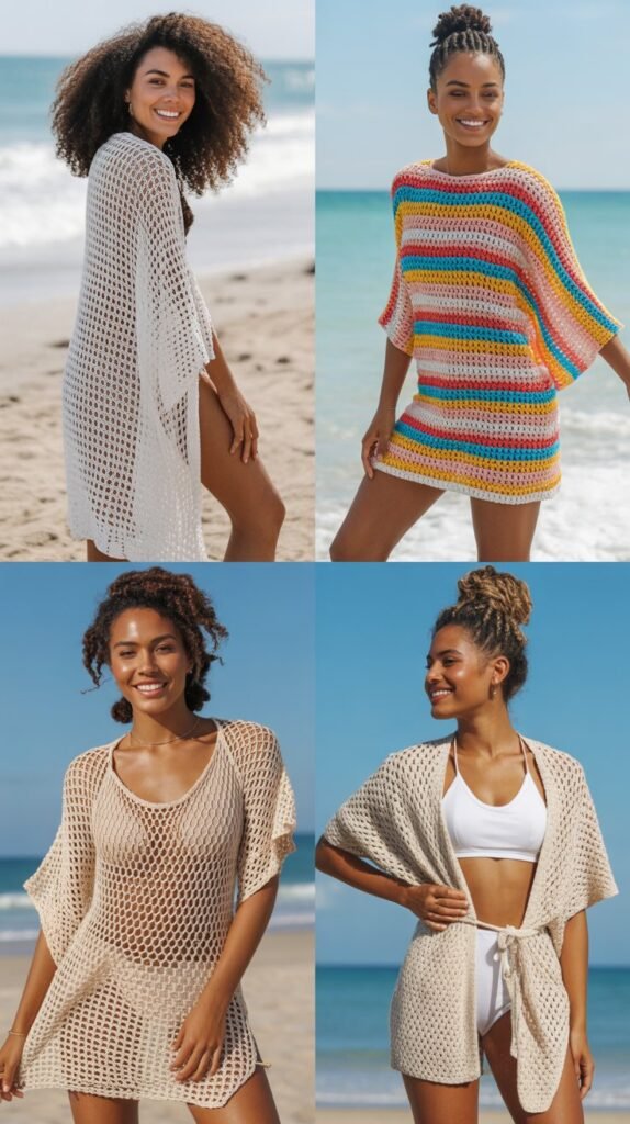 Crochet or Knit Beach Cover-Ups