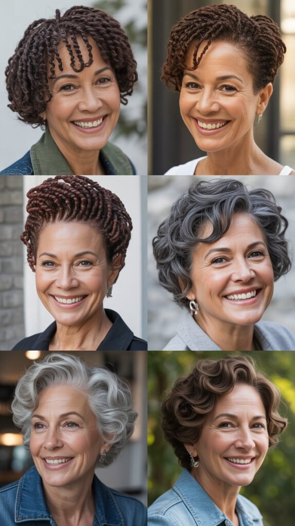 Finger Coils Short Cut