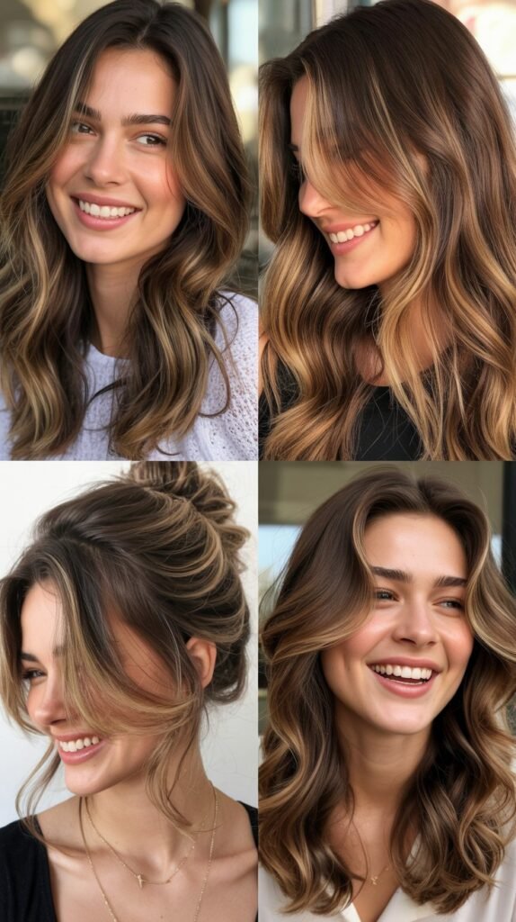 Warm Brunette Balayage