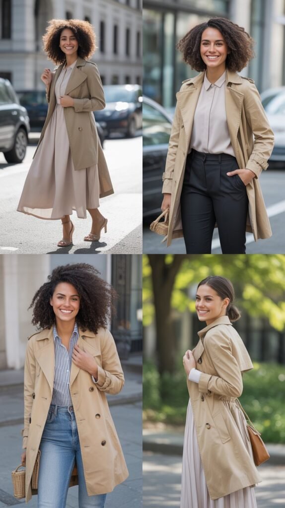  Spring Trench Coat Over Everything
