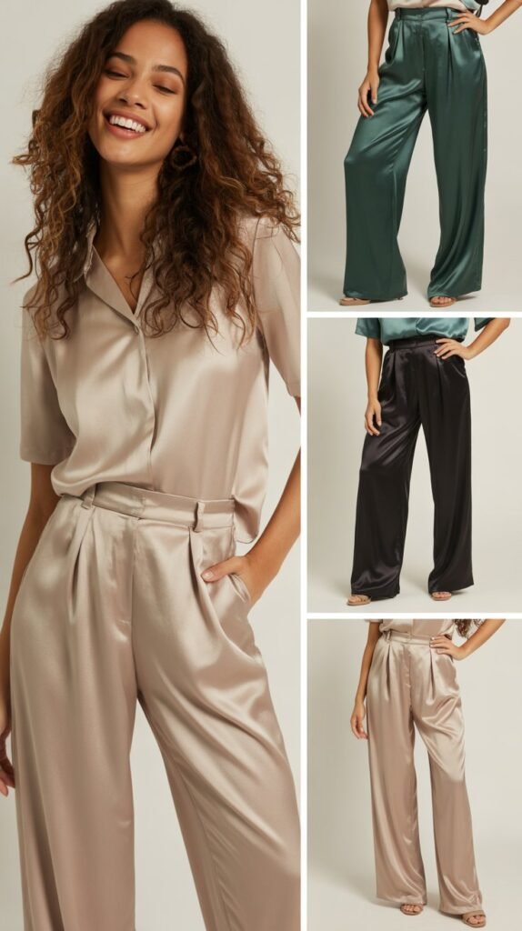 Satin Pants Elegance