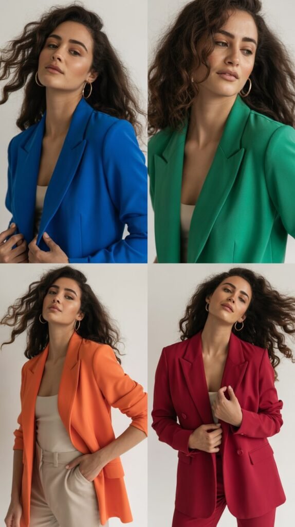 Bold Blazer Color Statements