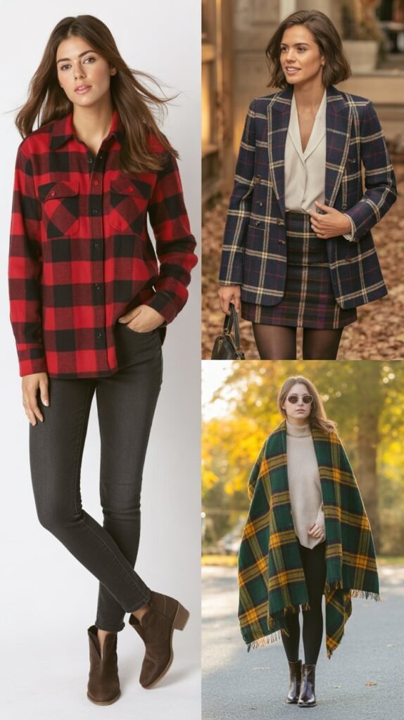 Plaid Patterns for Seasonal Flair