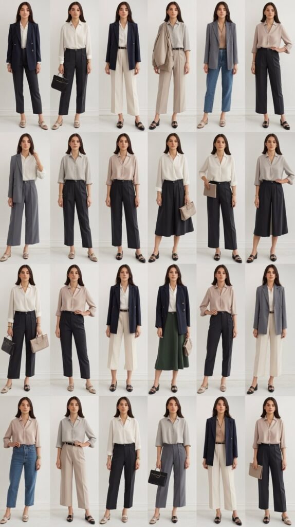 24 Casual Professional Outfits for Women That Still Look Sharp