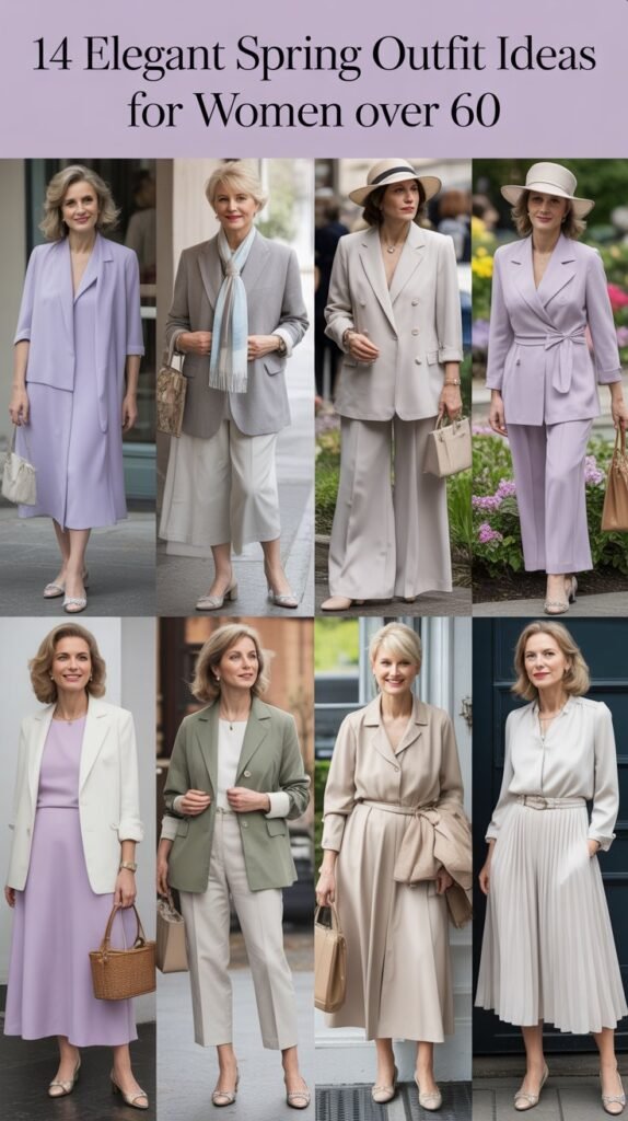14 Elegant Spring Outfit Ideas for Women Over 60