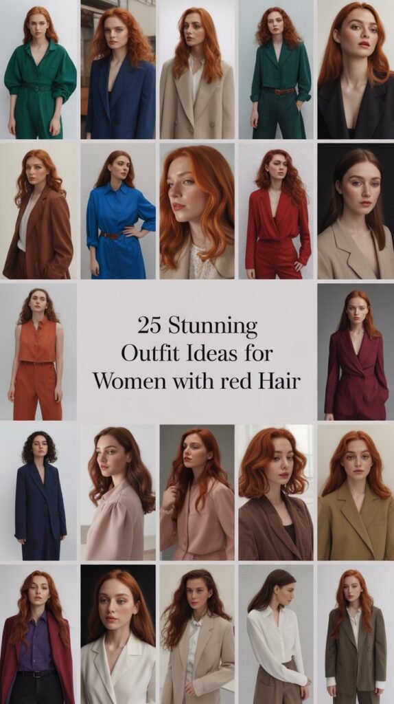25 Stunning Outfit Ideas for Women With Red Hair 25 Stunning Outfit Ideas for Women With Red Hair
