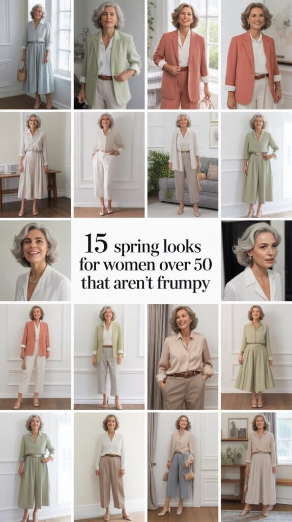 15 Spring Looks for Women Over 50 That Aren't Frumpy