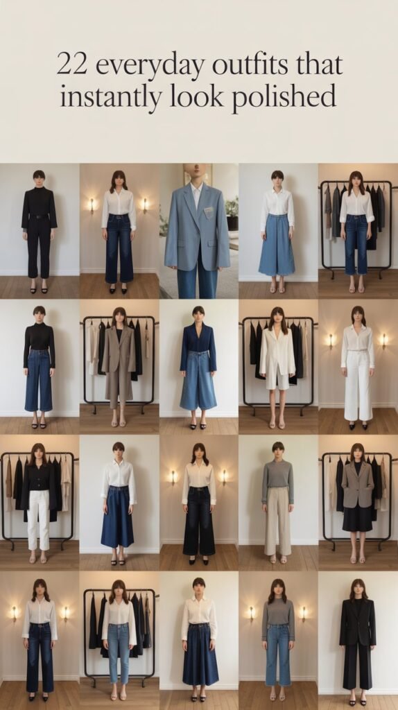 22 Everyday Outfits That Instantly Look Polished