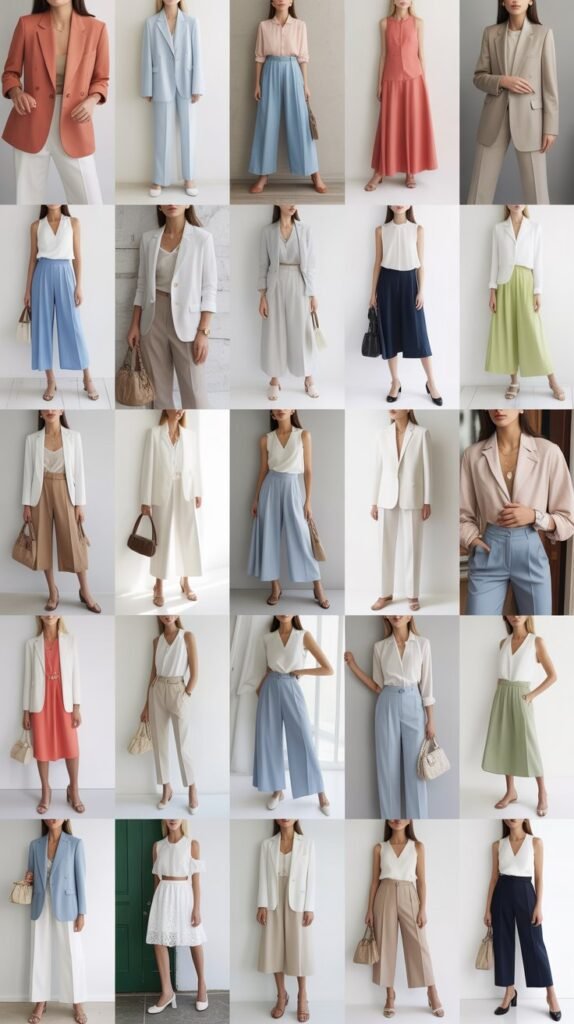 27 Chic Professional Summer Outfits for Women at Work