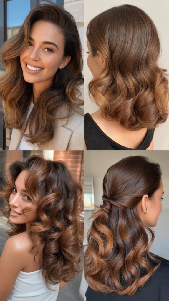 Medium Brown with Toffee and Caramel