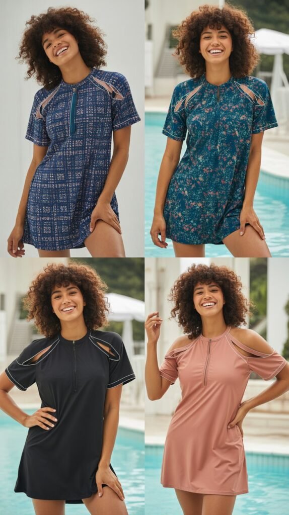 Burkini or Full-Coverage Modest Swimwear